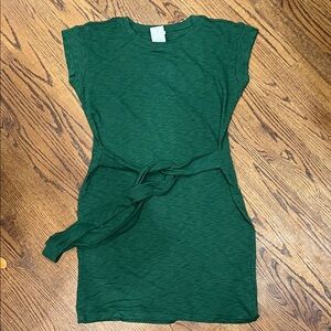 J. Crew Forest Green Mini Dress